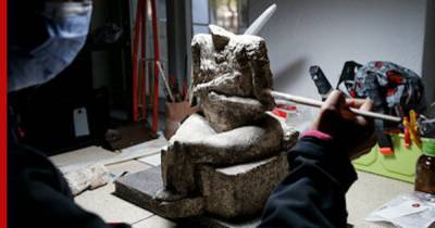 В Турции нашли необычную статую из бронзового века