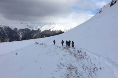 В Абхазии спасли российских туристов, застрявших в горах из-за снегопада