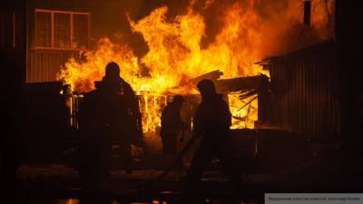 Пожару на территории четырехэтажного здания в Ростове присвоен третий ранг