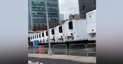WSJ: сотни тел в Нью-Йорке хранятся с весны в грузовиках