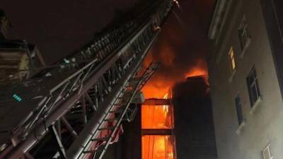 Пожар в нежилом доме в центре Ростова-на-Дону локализовали