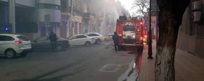 Пожарные локализовали пламя в нежилом доме в центре Ростова-на-Дону