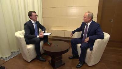 Путин впервые показал свою комнату отдыха в резиденции в Ново-Огарево