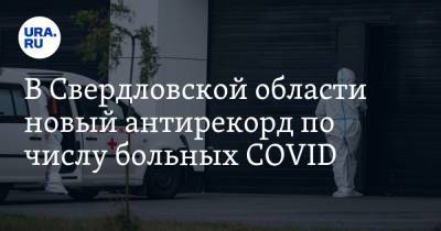 В Свердловской области новый антирекорд по числу больных COVID
