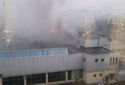 В петербургском универсаме «Невский» произошел пожар