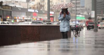 Москвичей предупредили о ледяных дождях днем 23 ноября