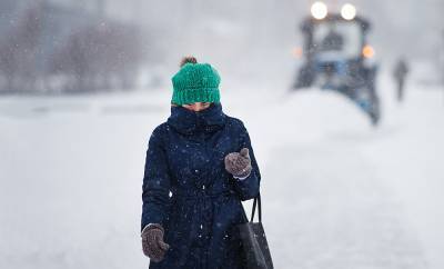 "Сара" оставила после себя в Москве 10 сантиметров снега