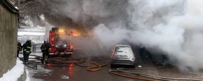 Пожарные потушили пламя в петербургском универсаме «Невский» на Большевиков