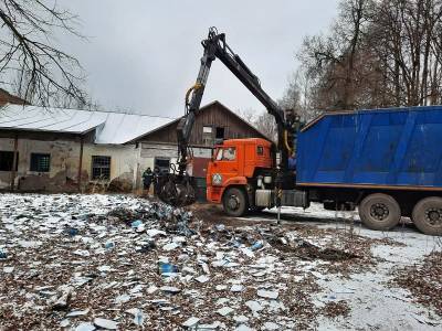 В Смоленском районе ликвидировали очередную свалку