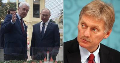 Песков: Путин находится в постоянном контакте с Собяниным по COVID