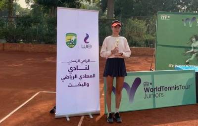 Украинка Лазарева выиграла теннисный турнир в Каире