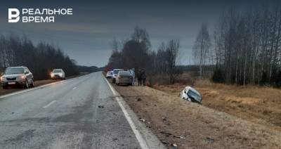 В Татарстане в результате столкновения двух автомобилей погиб 74-летний пенсионер