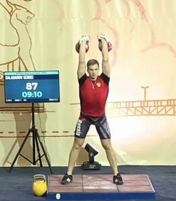 Сергей Балабанов из ст. Обливской стал шестикратным чемпионом мира по гиревому спорту