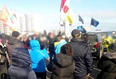В Одессе правоохранители разогнали акцию протеста против карантина