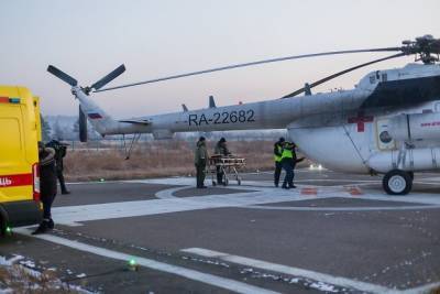 Забайкальца экстренно госпитализировали вертолётом в Читу после жалобы Ванчиковой
