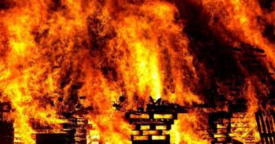 В Житомирской области горела церковь: пожар могла вызвать искра, которая выпала из кадила