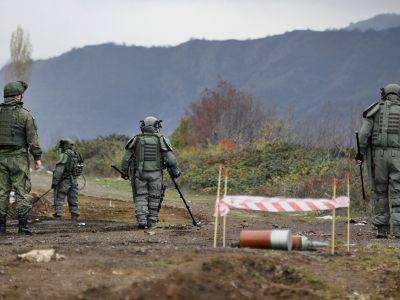Российский миротворец получил ранение из-за подрыва мины в Нагорном Карабахе