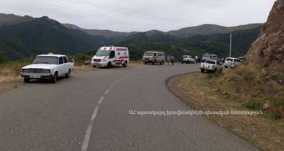 Азербайджанские военные на дороге Степанакерт-Горис: комментирует СНБ Армении