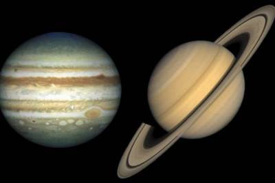 В начале зимы украинцы смогут наблюдать уникальное сближение Юпитера и Сатурна, которого не было 800 лет