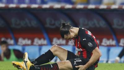 Форвард "Милана" Ибрагимович пропустит месяц из-за травмы