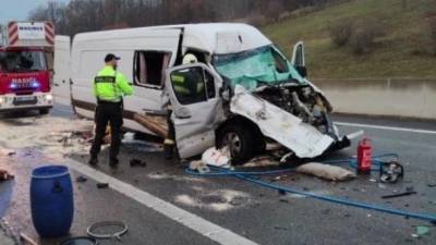 В Словакии в ДТП попал автобус с украинцами, погибла женщина