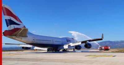 В испанском аэропорту загорелся Boeing-747