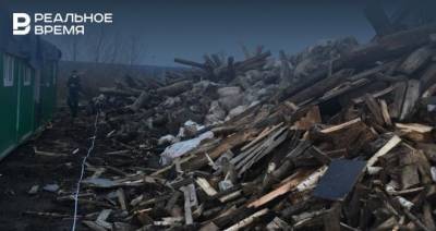 В Московском районе Казани ликвидировали незаконную свалку строительных отходов