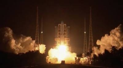Китай успешно запустил ракету-носитель на Луну: увлекательное видео