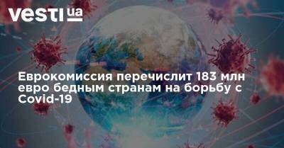 Еврокомиссия перечислит 183 млн евро бедным странам на борьбу с Covid-19