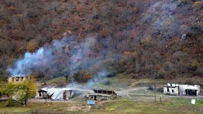 Минобороны сообщило о состоянии раненого в Карабахе российского миротворца