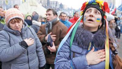 На Украине число пессимистов увеличилось на 44% с начала года