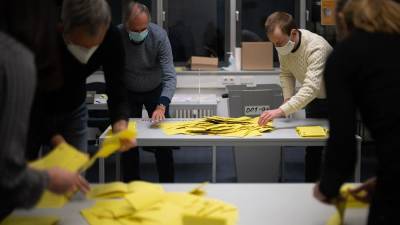 Власти Джорджии назвали сроки завершения повторного пересчета голосов