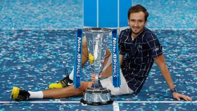 Медведев рассказал о причинах отсутствия бурного празднования победы на Итоговом турнире ATP