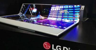 LG изобрела ноутбук-рулон