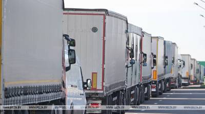 Более 1000 грузовиков скопилось на белорусско-литовской границе