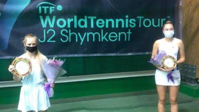 Теннисистка из Усть-Каменогорска впервые в истории Казахстана выиграла международный турнир