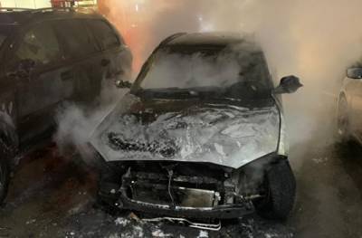 В Челябинске неизвестные сожгли автомобиль журналистки Znak.com