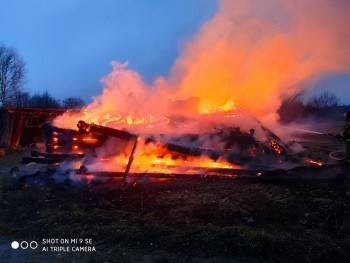 Женщина погибла в пожаре в Чагодощенском районе