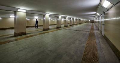 Самый большой подземный переход построен в 2020-м году в Марфине