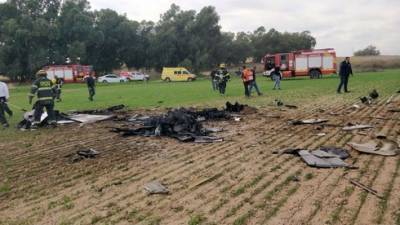 На юге Израиля разбился самолет: двое членов экипажа в критическом состоянии