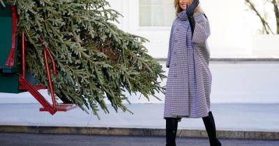 Елка уже прибыла: Мелания Трамп в последний раз украсит Белый дом в Рождеству
