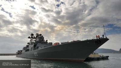 Корабль "Адмирал Виноградов" остановил осознанную провокацию ВМФ США