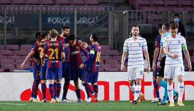Динамо – Барселона: 10 цифр о матче Лиги чемпионов