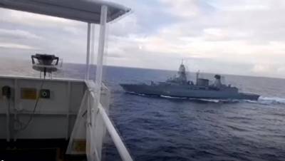 Немецкие военные попытались обыскать турецкое судно