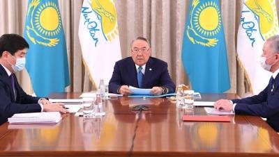 Назарбаев: Мы завершили системную перезагрузку партии Nur Otan