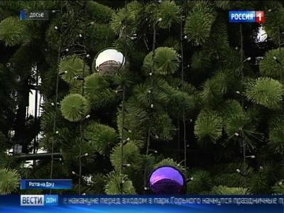 На открытие главной новогодней елки Ростова вместо сцены для концерта установят большой экран