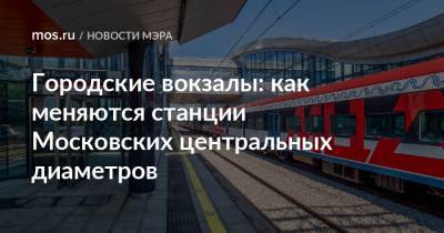 Городские вокзалы: как меняются станции Московских центральных диаметров