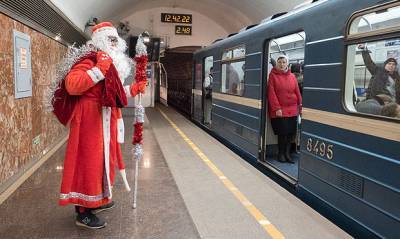 Власти Петербурга из-за коронавируса закроют метрополитен в новогоднюю ночь