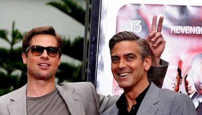 Ужасная история: Джордж Клуни рассказал, как его разыграл Брэд Питт