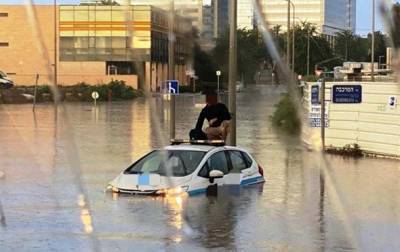 Сильнейшие дожди вызвали наводнения в Израиле